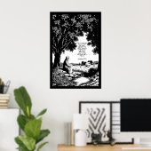 Jeremiah 29 11 Art Print Peaceful Scripture Poster (Heimbüro)