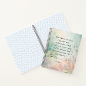 Jeremiah 29:11 Bibelverse-Bild Notizblock (Innenseite)