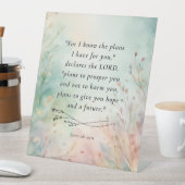 Jeremiah 29:11 Bibelverse-Bild Sockelschild (In Situ)
