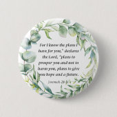 Jeremiah 29:11 button (Vorderseite)