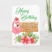 Jeremiah 29:11 Christian Birthday Wishes Karte (Vorderseite)