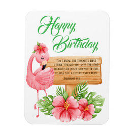 Jeremiah 29:11 Christian Birthday Wishes Magnet