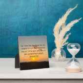 Jeremiah 29:11 Christlich Fotoplatte (InSitu)