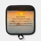 Jeremiah 29:11 Christlich Topflappen (Vorderseite)