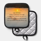 Jeremiah 29:11 Christlich Topflappen (Vorderseite/Rückseite)