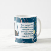 JEREMIAH 29:11 Christliches Foto Kaffeetasse (VorderseiteRechts)