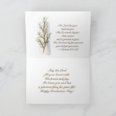 Jeremiah 29:11 Denn ich kenne die Pläne Abschluss Karte (Innenseite)