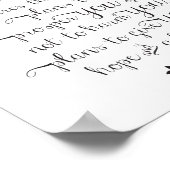 Jeremiah 29:11 Denn ich kenne die Pläne Bibelverse Poster (Ecke)