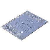 Jeremiah 29:11 Denn ich kenne die Pläne Blaues Geb Notizblock (Linke Seite)