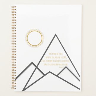 Jeremiah 29:11 Denn ich kenne die Pläne, die ich f Planer