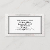 Jeremiah 29:11 Denn ich kenne die Pläne, die ich f Visitenkarte (Rückseite)