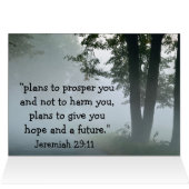 Jeremiah 29:11 Denn ich kenne die Pläne, die ich h (Innenansicht Horizontal (Oben))