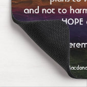 Jeremiah 29:11, DENN ICH KENNE DIE PLÄNE Personali Mousepad (Ecke)