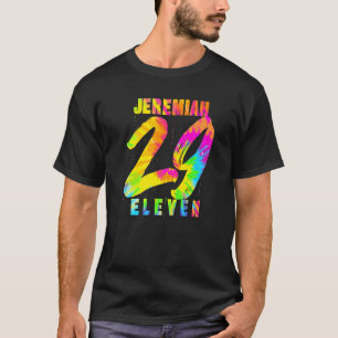 Jeremiah 29 11 Eleven Christian Bible Verse Quote T-Shirt