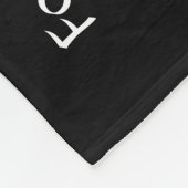 Jeremiah 29:11 fleecedecke (Ecke)