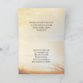 Jeremiah 29:11 "Ich kenne die Pläne" Abschluss Car Karte (Innenseite)