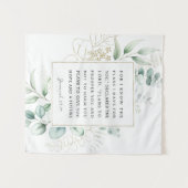 Jeremiah 29:11 Ich kenne die Pläne, die ich für Si Wandteppich (Vorderseite (Horizontal))