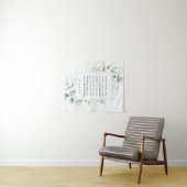 Jeremiah 29:11 Ich kenne die Pläne, die ich für Si Wandteppich (Beispiel (Horizontal))