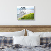 Jeremiah 29:11 Ich kenne die Pläne, die ich habe I Leinwanddruck (Insitu (Schlafzimmer))