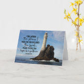 Jeremiah 29:11 Ich kenne meine Pläne für Sie Karte (Gelbe Blume)