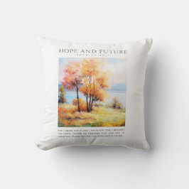 Jeremiah 29:11 Ich kenne meine Pläne für Sie Kissen