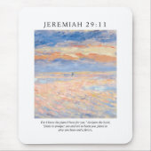 Jeremiah 29:11 Ich kenne meine Pläne für Sie Mousepad (Vorne)