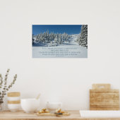 Jeremiah 29:11 Ich kenne meine Pläne für Sie Poster (Küche)