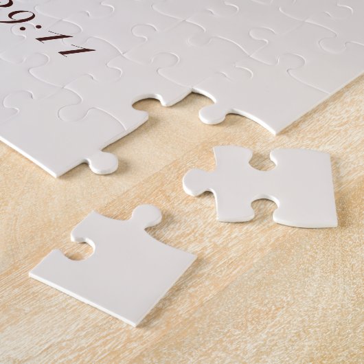 Jeremiah 29:11 Ich kenne meine Pläne für Sie Puzzle (Seite)