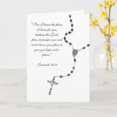 Jeremiah 29:11 Kartengraduierung Karte (Gelbe Blume)