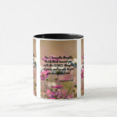Jeremiah 29:11 KJV Bible Verse Pic Zwei-Tone-Tasse Tasse (Zentrum)