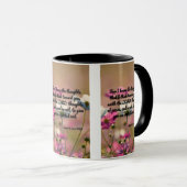 Jeremiah 29:11 KJV Bible Verse Pic Zwei-Tone-Tasse Tasse (VorderseiteRechts)