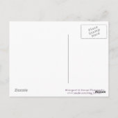 Jeremiah 29:11 Lilacs Postkarte (Rückseite)