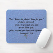 Jeremiah 29-11 mousepad (Mit Mouse)