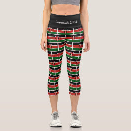 Jeremiah 29:11 | Patriotisch | KENYA FLAG Capri Leggings