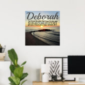 JEREMIAH 29:11 PERSONALISIERTER SONNENREICH POSTER (Heimbüro)