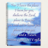 Jeremiah 29:11 planer (Vorderseite)