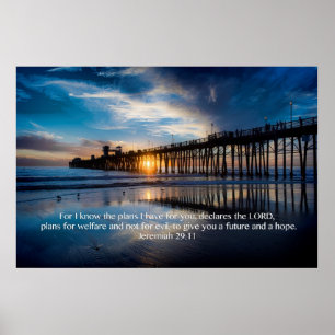 Jeremiah 29:11 poster