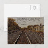 Jeremiah 29:11 Postkarte (Vorne/Hinten)