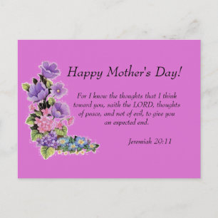 Jeremiah 29:11 postkarte