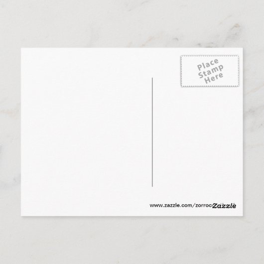 Jeremiah 29:11 Regenbogen Postkarte (Rückseite)