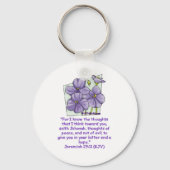 Jeremiah 29:11 schlüsselanhänger (Vorderseite)