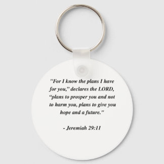 JEREMIAH 29:11 SCHLÜSSELANHÄNGER