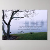 Jeremiah 29:11 Scripture Poster Print (Vorne)