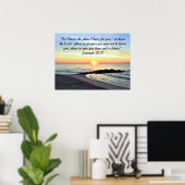 JEREMIAH 29:11 SCRIPTURE VERSE UPLIZIEREN POSTER (Heimbüro)