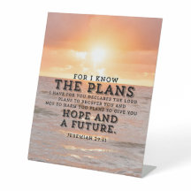 Jeremiah 29:11 Sonnenaufgang am Strand