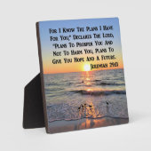 JEREMIAH 29:11 UHR FOTOPLATTE (Vorderseite)