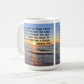JEREMIAH 29:11 UHR KAFFEETASSE (Vorderseite Links)