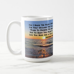 JEREMIAH 29:11 UHR KAFFEETASSE