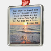 JEREMIAH 29:11 UHR ORNAMENT AUS METALL (Links)