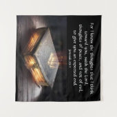 Jeremiah 29:11 wandteppich (Vorderseite (Horizontal))